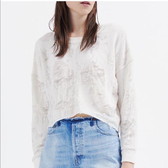 IRO Jeans Sudami Distressed Pullover Size XS - Picture 1 of 7